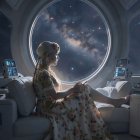 Космос через иллюминатора Космос через иллюминатора