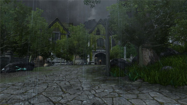Rain In Weynon Priory