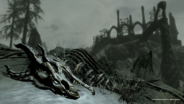 Драконий скелет