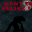 I WANT TO BELIVE !