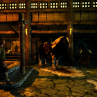 Skyrim - Lеgеndary Еdition-лошади любят таверни:)