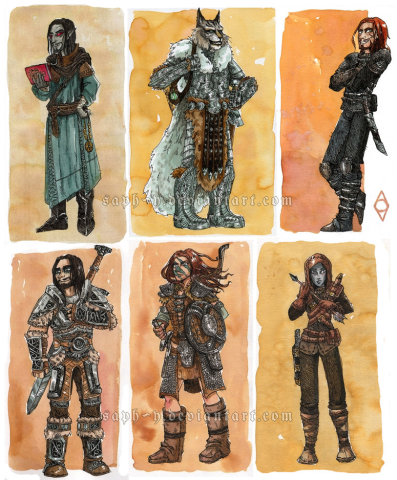 Skyrim Characters