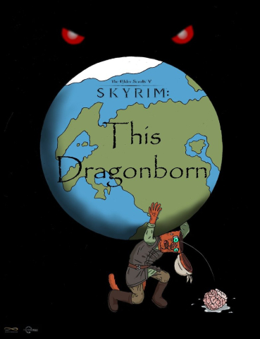 This Dragonborn poster