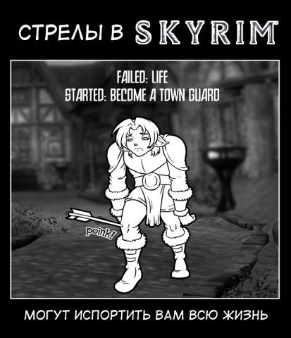 Стрелы в Skyrim