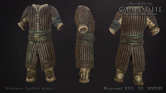 Cyrodiil's Nibenese leather armor