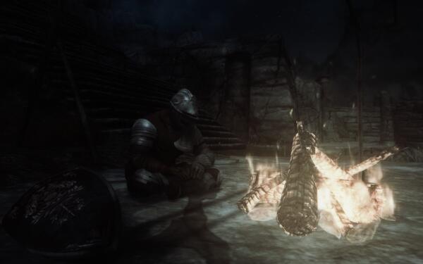У костра (а-ля Dark Souls)