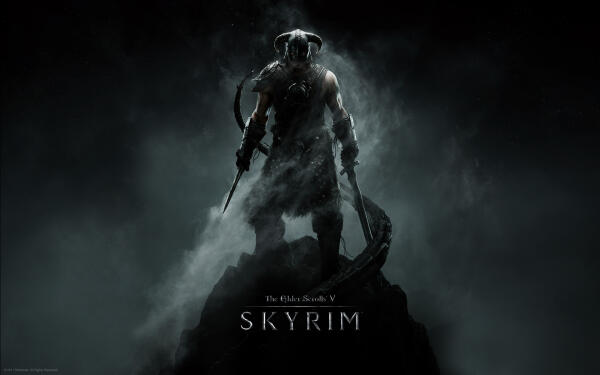 Обои Skyrim
