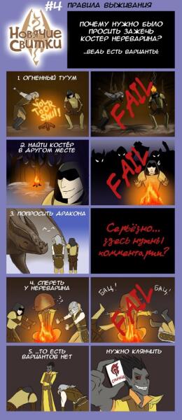 The Elder Scrolls Правила выживания