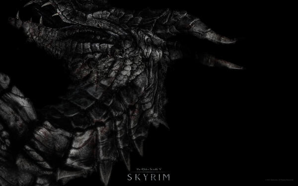 Обои Skyrim