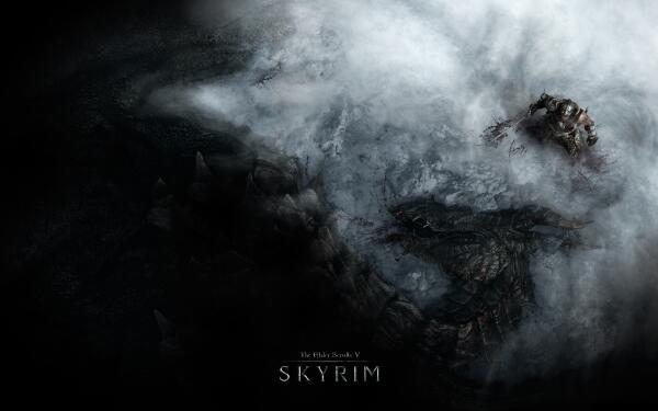 Обои Skyrim