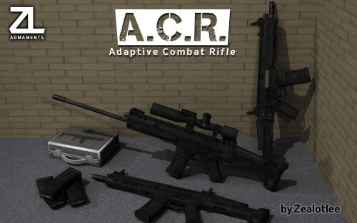 Подробнее о "Zealotlees ACR - Adaptive Combat Rifle"