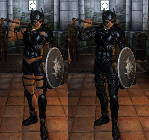 Подробнее о "UFF &RM Black Exnem Warrior Armor"