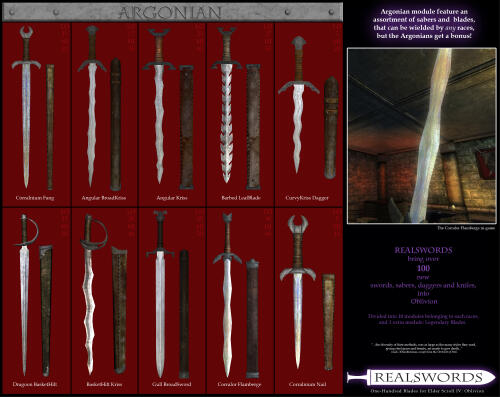 Подробнее о "RealSwords - Argonian"
