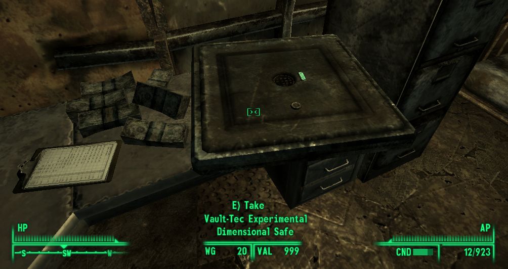 Vault-Tec Experimental Dimensional Safe