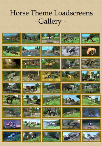 Подробнее о "Zira's Horse Theme Loadscreens"