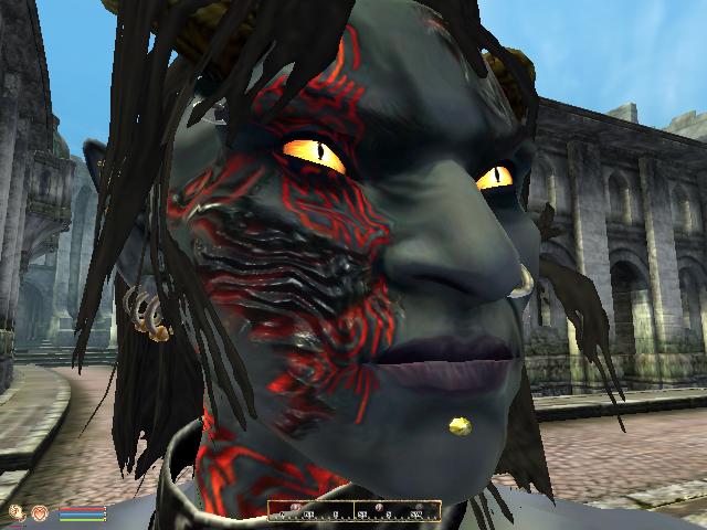 Edhildils Hell Scarred Xivilai Face