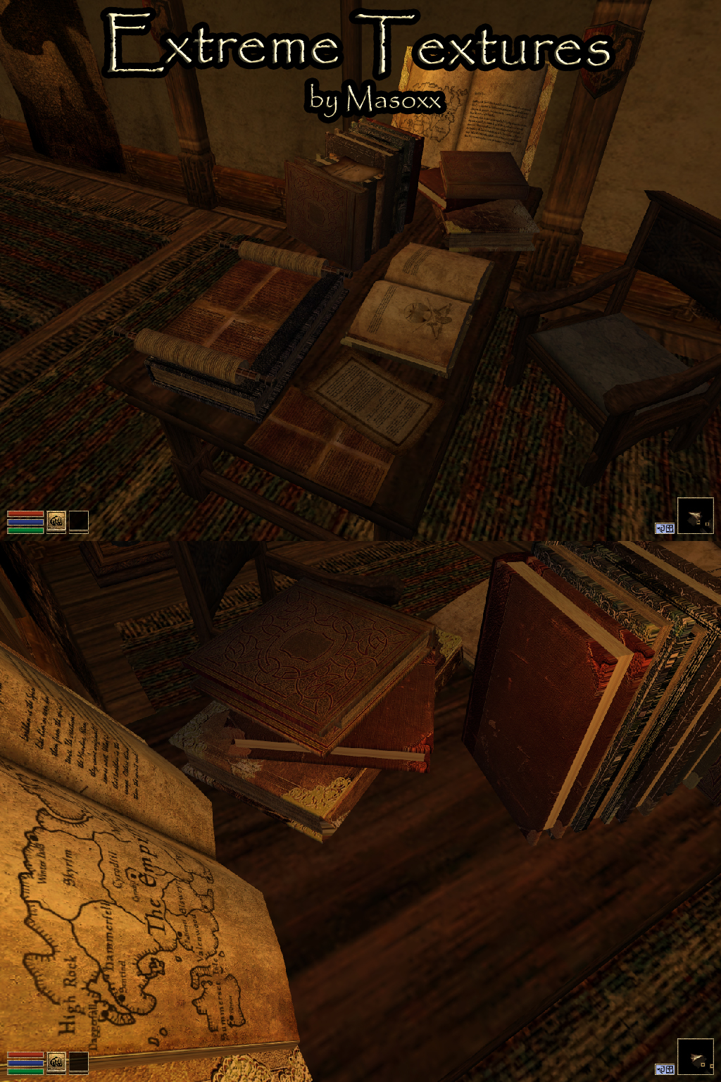 Extreme Textures - Books and Scrolls