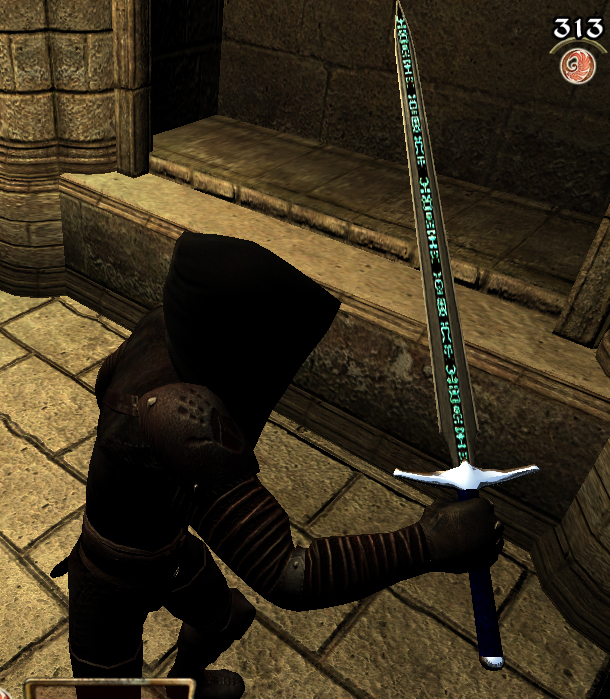 Hel Bornes Ayleid Longsword