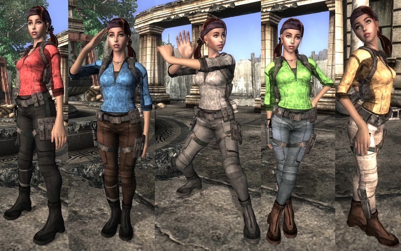 Jill Valentine BSAA Customizable Retex