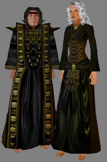 ICE Female Necromantic Robe