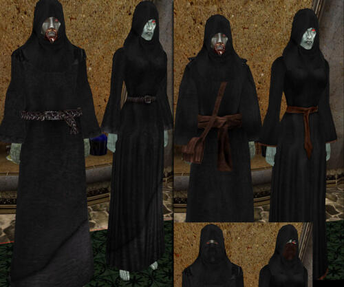 Подробнее о "Black Hooded Robes"