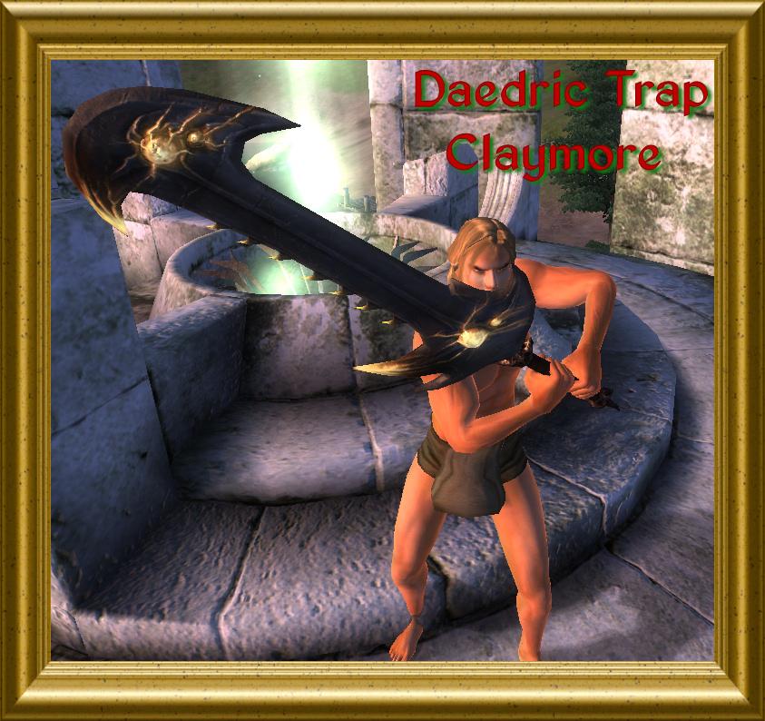Daedric Trap Weapons