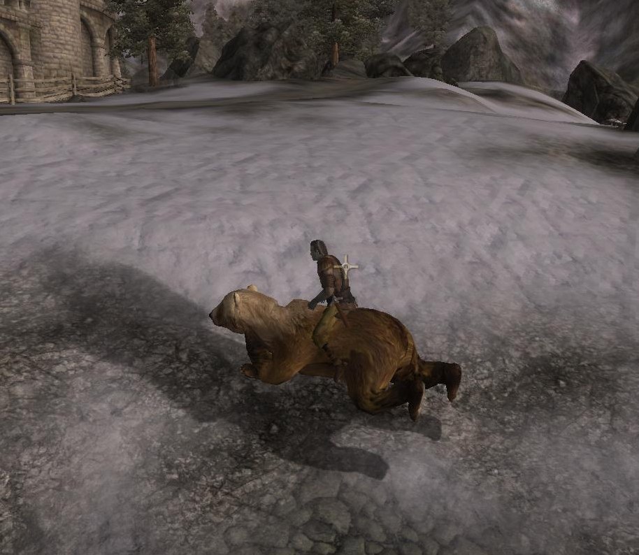 Bear Mount / Ездовой медведь
