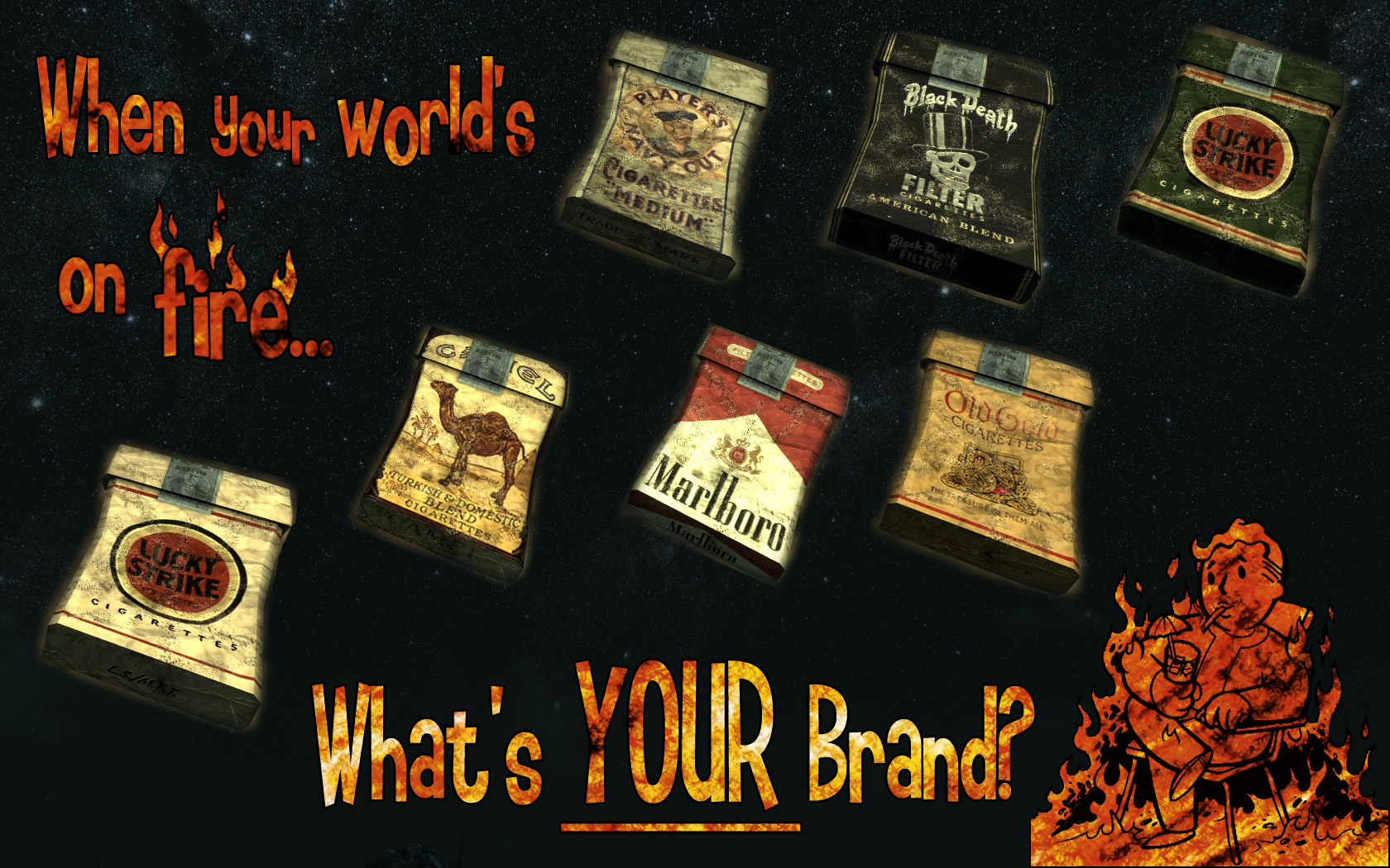 Whats Your Brand - Сigarette texture megapack