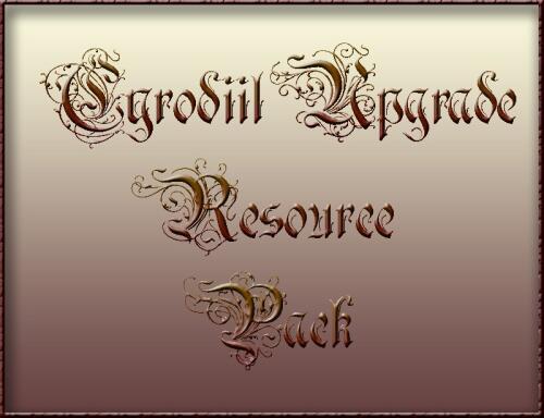 Подробнее о "Cyrodiil Upgrade Resource Pack"