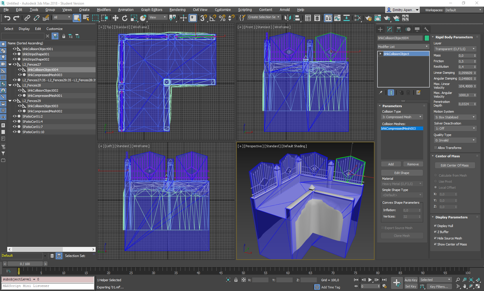NIF плагин для 3Ds Max 2011