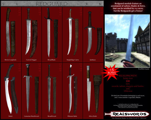 Подробнее о "RealSwords - Redguard"