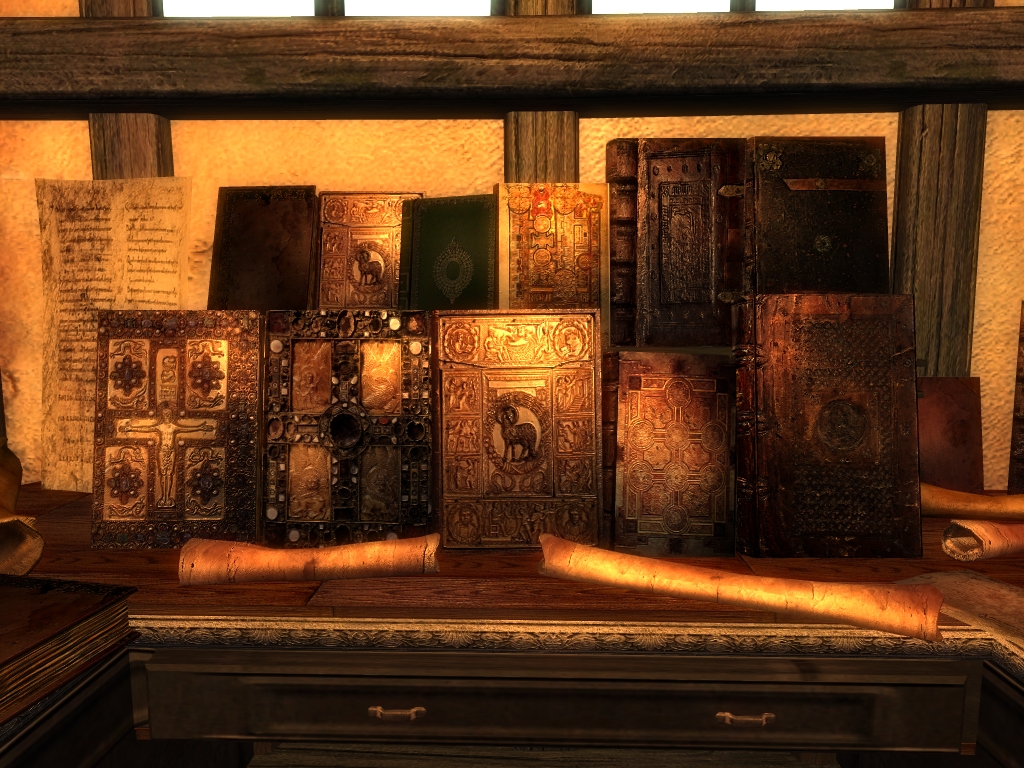 Medieval books Textures