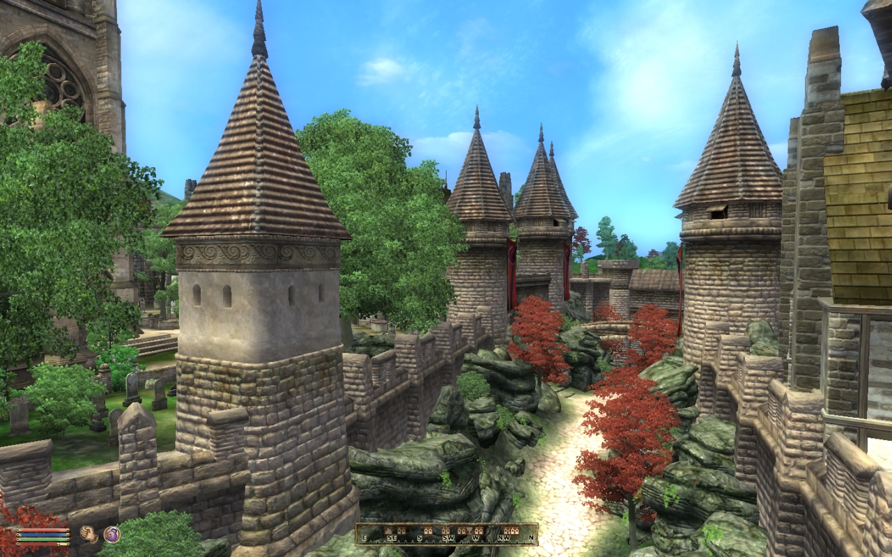 Bananasplit's Better Cities Skingrad - Reduced (v1.3)