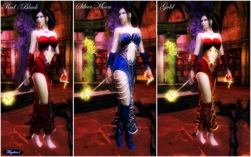 Подробнее о "UFF Gizmodian Sorceress Outfits"
