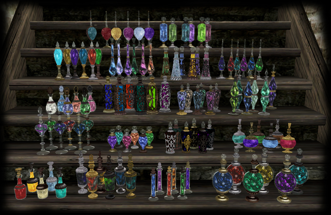 Alluring Potion Bottles