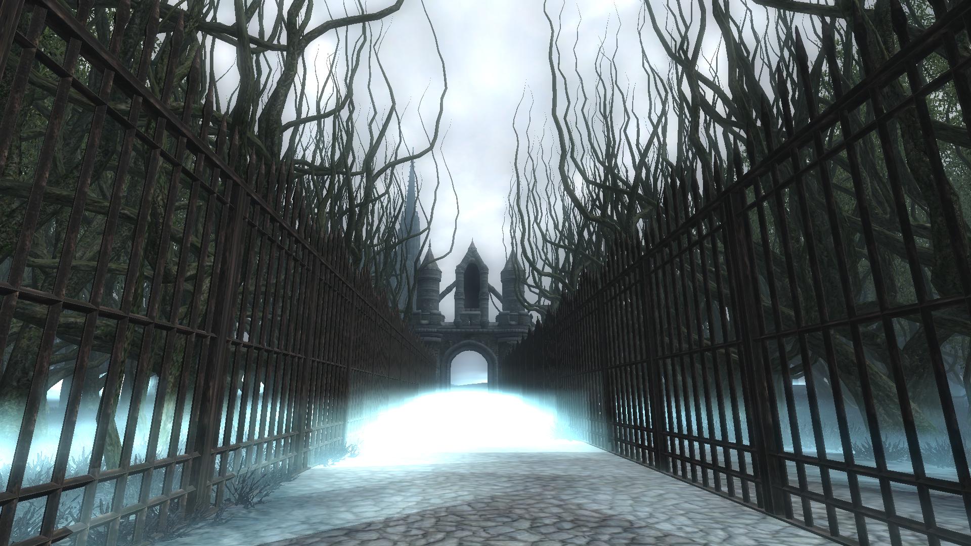 Dark Gothic Village
