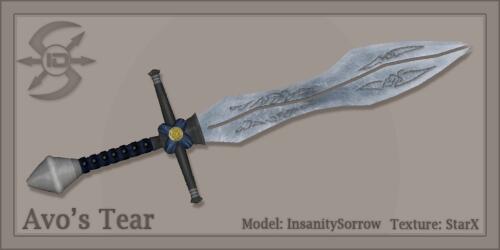 Подробнее о "Sword of Aeons & Avo's Tear Morrowind Edition"