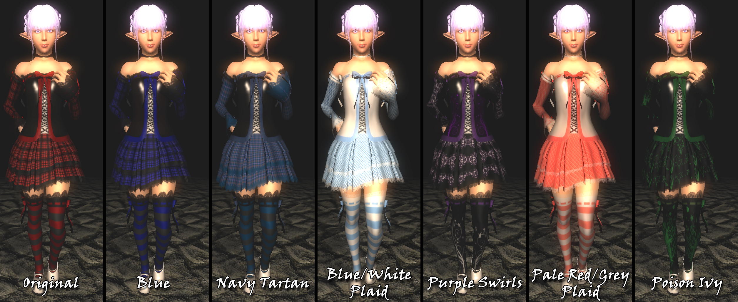7 Little Carmine Dresses