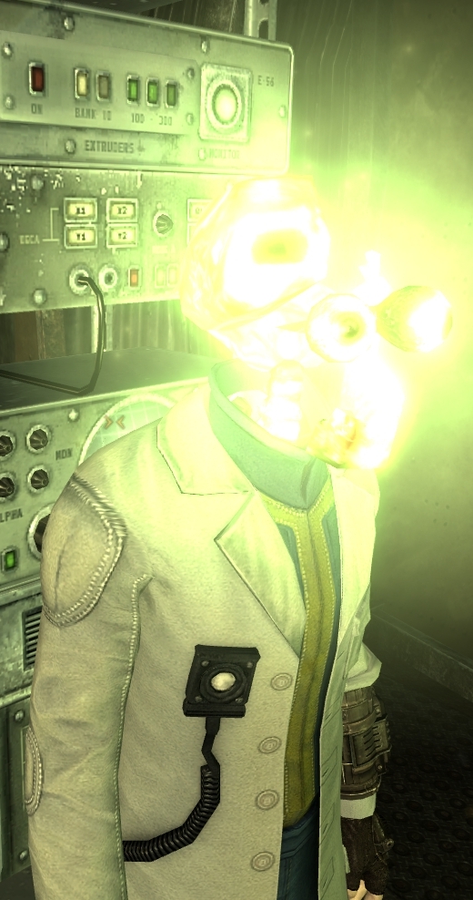 Radiation Glow and Mutation