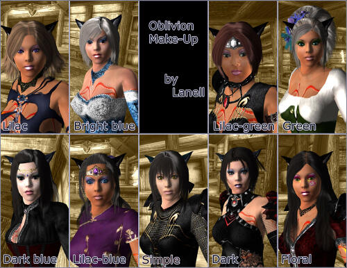 Подробнее о "Oblivion make-up"