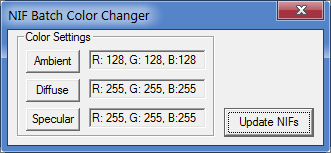 Подробнее о "NIF Batch Color Changer"