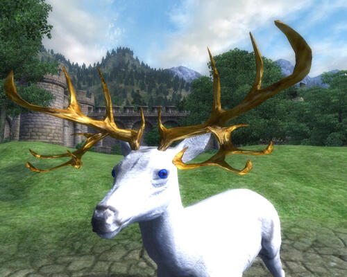 Подробнее о "White Stag Deer Mount"