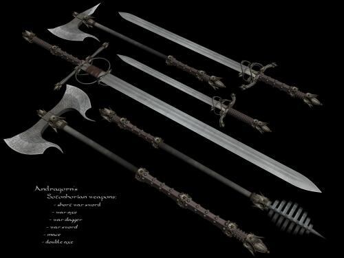 Подробнее о "Andragorn's Weapons and Armors"