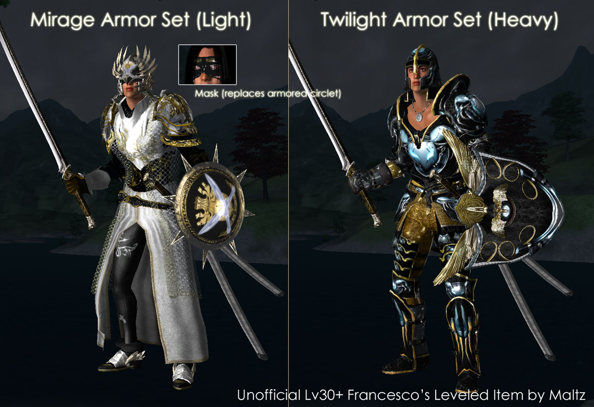 Unofficial Level 30 Item Mod for Francesco's Leveled Item