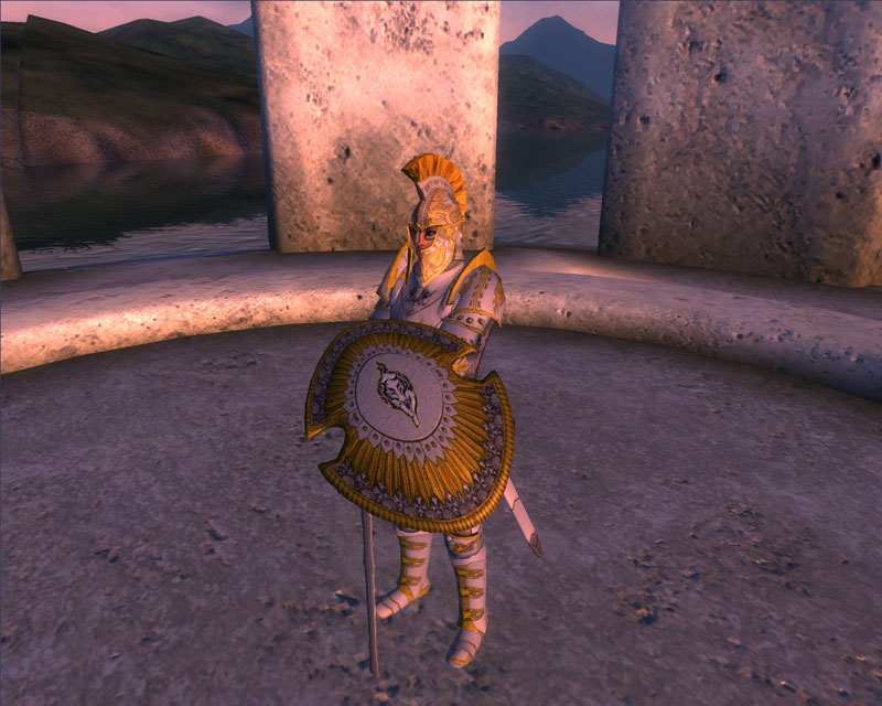 Zira Silver Wolf Armour - Gold version