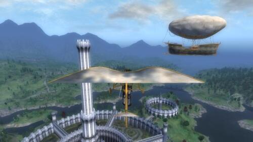 Подробнее о "Driveable dwemer skyglider"