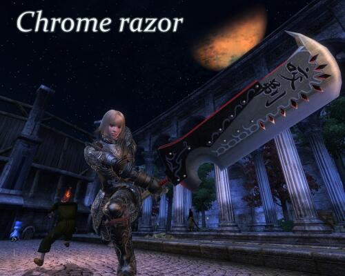 Подробнее о "Chrome Razor"