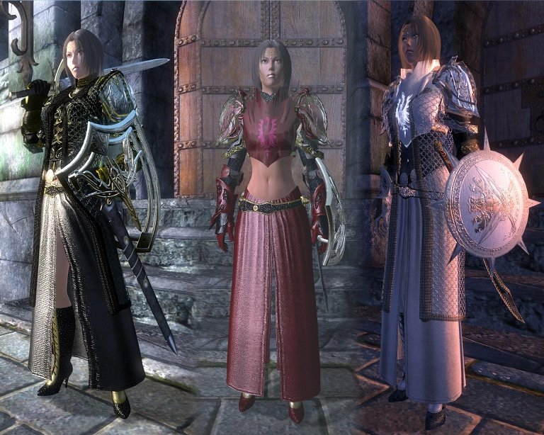 UFF Black Luster Weapons and Armor