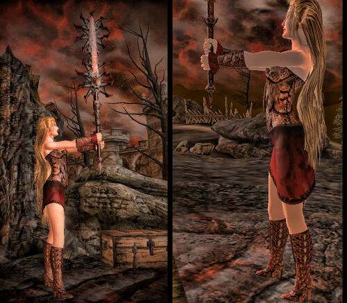 Подробнее о "Dianne's UFF Daedric Casual Attire"