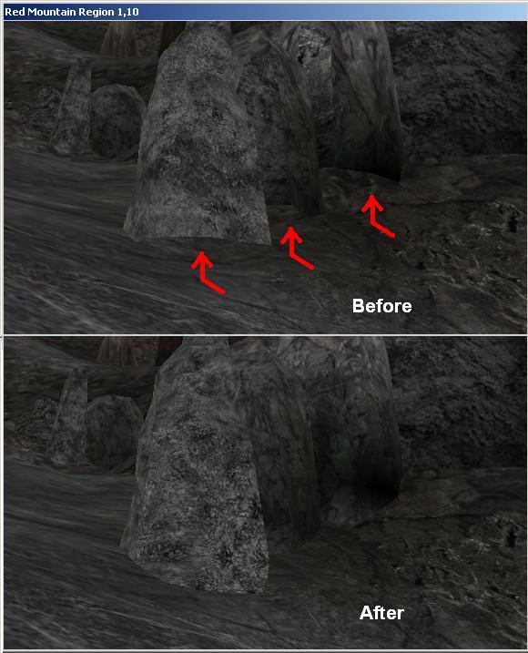 Correct UV Rocks